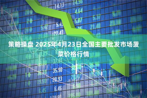 策略操盘 2025年4月23日全国主要批发市场菠菜价格行情